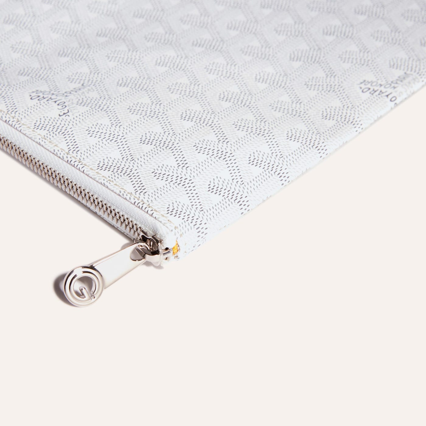 Goyard Senat MGM Pouch White - Image 3